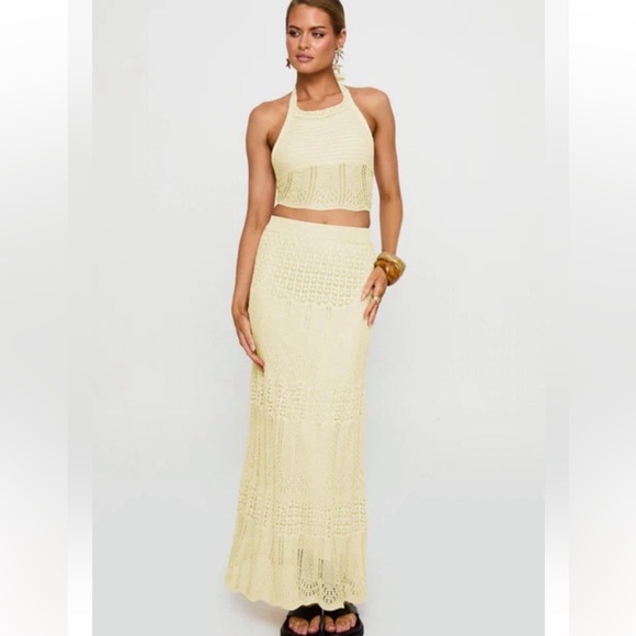Princess Polly Dresses & Skirts - Princess Polly Yellow Set